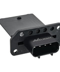 HVAC Blower Motor Resistor Replacement Direct Fit For Ford F-150 2004-2014, connector and mounting bracket shown