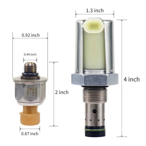 6.0 Powerstroke Injector Pressure Regulator And ICP Sensor Replacement dimensions for 2003-2010 Ford Super Duty