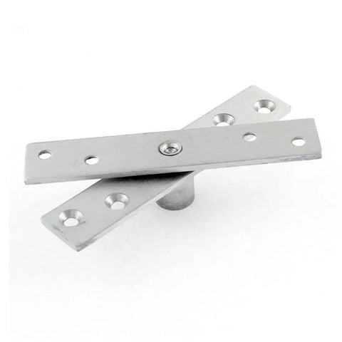 Heavy Duty 360 Degree Cabinet Pivot Hinge Smooth Spinning 304 Stainless Steel Secret Door Fixture Easy Peasy Diy Mount Built Tough No Sweat Installation Reliable Cupboard Hardware Set Size One Hundred Millimeters
