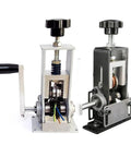 Heavy Duty Manual Wire Stripper Machine For Quick Cable Peeling, compact steel design with hand crank for efficient wire stripping.