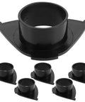 Six Pack Plastic Gasket Rings Kit For Capsule And Vending Machines High Precision Wear Resistant Replacement Parts Easy Install Durable Gasket Seals For Reliable Capsule Systems Maintenance, black plastic rings