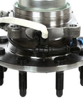 Front view of Front Wheel Hub Bearing Assembly Left And Right With ABS For 2003-2017 Chevrolet Express 3500 2500 And GMC Savana 3500