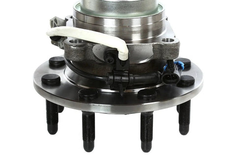 Front view of Front Wheel Hub Bearing Assembly Left And Right With ABS For 2003-2017 Chevrolet Express 3500 2500 And GMC Savana 3500