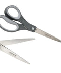 Left-Handed Titanium Scissors With Soft Grip Handle For Comfort And Precision, 8 Inch Stainless Steel Blades Built For Day-To-Day Home And Office Tasks Like Paper Cardboard Photos And More.