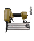 No Sweat Heavy Duty Oil Free Pneumatic Staple Gun F50 Air Brad Nailer lightweight design with comfort grip and air inlet.