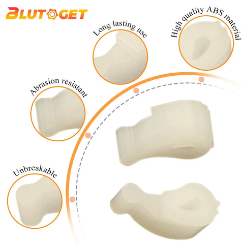 80040 Washer Agitator Dogs Kit 16 Pack Replacement For Whirlpool Kenmore KitchenAid Washers AP3119063 beige ABS plastic agitator dogs