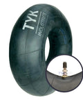 Multifit 28X9R12 And 28X10R12 ATV UTV Inner Tube With TR6 Metal Valve Stem shown with close-up valve detail
