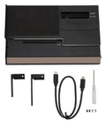Next Level EGPU Enclosure Thunderbolt 3 Usb4 0 40Gbps External Graphics Dock with accessories and M.2 NVMe slot.
