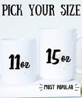 Comparison of 11 oz and 15 oz High Power Rocketry Mug For Hobbyists Dope Gift Idea white ceramic coffee tea cups