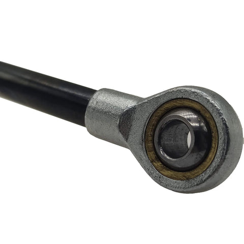 Close-up of Heavy Duty Gas Spring Strut 1120-320000-00 Replacement For EP Big Joe Electric Pallet Jacks showing metal joint.