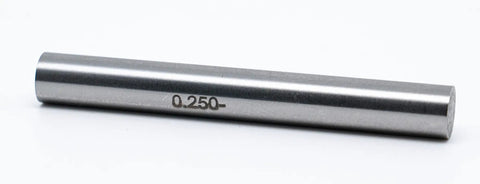 0.061 To 0.250 Inch Pin Gage Set With 190 Pieces In Plastic Case For Precise Hole Diameters And Hole Location Spacing Heat Treated To 60 To 62 RC Centerless Lapped Tolerances Of 0.0002 Inch, 0.250 pin gage