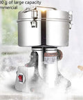 4500G High Speed Swing Type Grain Mill Grinder 2200W Stainless Steel Pulverizer For Flour Coffee Spices Grains Herbs