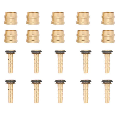 Olive Hose Olive Insert For Hydraulic Disc Brake Hose Replacement Set 10 Pieces Durable Rust Resistant Connector Inserts