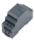 Rail Mounted Switching Power Supply delivering knockout DC stability, compact size with copper transformer for industrial use.