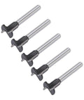 Aramox T Shape Arc Bending Router Bit Kit Built From Top Tier Cemented Carbide for precise woodworking cuts.