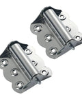 Heavy Duty Sealed Bearing Gate Hinges Set Stainless Steel With Automatic Closing Flush Mount For Cabinet Doors And Windows Quiet Smooth Operation