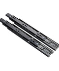 Heavy Duty Full Extension Drawer Slides One Pair Bottom Mounted Concealed Cabinet Hardware Smooth Gliding metal tracks for drawers.