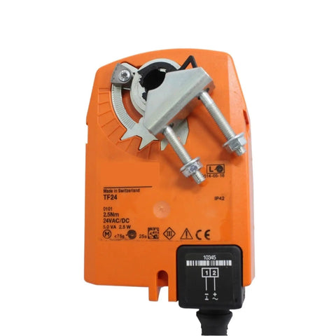 Rock Solid Tf24 S Hvac Ventilation Damper Actuator features heavy duty build and mechanical fail safe for pro setup.