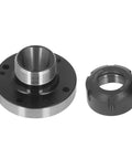80mm Carbon Steel Collet Chuck For CNC Milling Lathe Engraving Machines, Secure Fixing Accessory With Backing Plate Mount