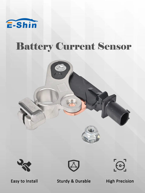 Direct Plug And Play Battery Current And Temperature Voltage Sensor For 2012 To 2015 Honda Civic Crv And 2013 To 2017 Acura Ilx Rdx, showing a sturdy sensor for precise monitoring.