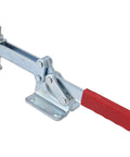 630Kg Holding Force Quick Release Toggle Clamp For Jigs And Fixtures, Horizontal Clamp With Iron And Plastic Construction, side view