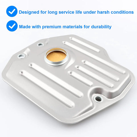 Auto Transmission Filter Kit Replacement 58618 Fits Toyota Lexus Scion Cars Like RAV4 Camry Highlander ES300 RX300 tC xB And More