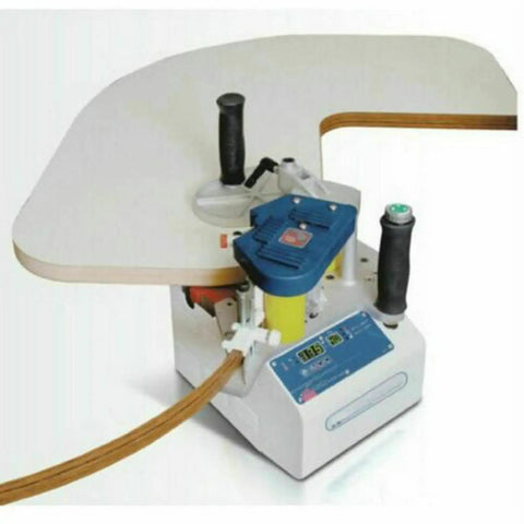Portable Manual Edge Banding Machine For Woodworking With Curve And Straight Edges Pro Grade High Efficiency Edge Bander 800W