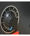 Adjustable temperature dial on Shop Grade Workhorse Hot Bender Machine For Channel Letters And Acrylic Signage Shapes And Bends Pvc Sheet Up To 700 Mm With Submerged Pump Water Cooling Adjustable Settings Runs Smooth.