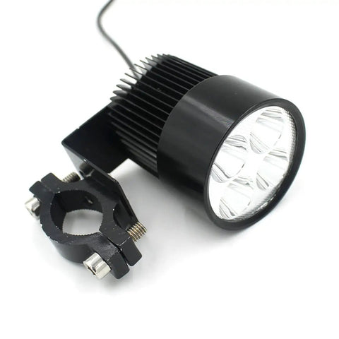 Bright 20W LED Motorcycle Headlight For 12V To 85V Systems Waterproof Front Lamp For E Bikes Scooters Mini Motorcycles