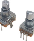 EC11 Encoder Rotary Switch Pack Of 5 With Push Button Self Reset 11mm Shaft 5 Pin DIP Left Or Right Turn Encoder Switch Kit
