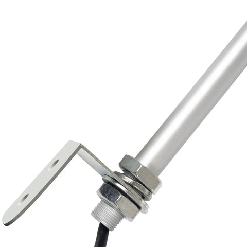 Aluminum pole for Five Stack LED Andon Tower Lights With Buzzer Red Yellow Green Blue White On Off Flash Modes Control Box