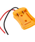 DIY RC Car Battery Adapter Converter Kit With 12AWG Wire And Wire Harness Connector 20V Battery Compatibility Yellow Adapter