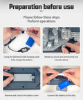 Step-by-step guide for using Remote Control Warship Battle Boat For Lakes And Rivers, 1:390 Scale RC Military Battleship battery setup.
