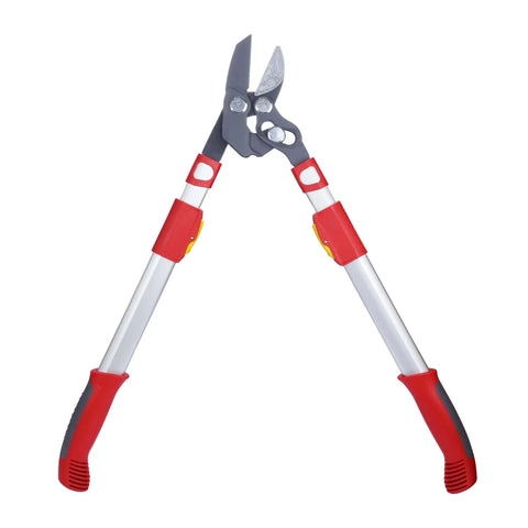 Lightweight Telescoping Anvil Lopper With Extension Handles Reaching To Thirty Five Point Five Inches Premium German Steel Blade Pruning Tool For No Sweat Branch Trimming And Kick Ass Yard Work