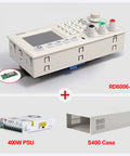 6006 60V 6A DC DC Step Down Power Supply Kit with D6006 case, 400W PSU, and S400 case unassembled, front view