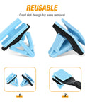 Heavy Duty Nylon Molding Retainer Clip Kit With Gasket Sealant For Fender And Rocker Panel Fasteners Auto Body Trim Hardware Replacement Parts For Hyundai Kia Rides, reusable card slot design for easy removal.