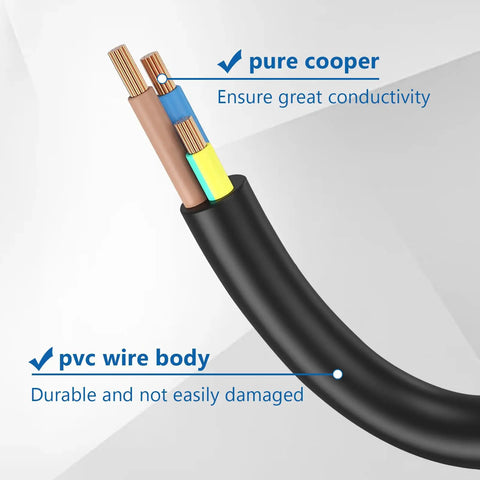 Hella Heavy Duty Retractable 4 Pin Trailer Wire Extension With Solid 18awg Rv Hookups and Gunk Resistant Dust Cover for Kickass Camping Rig Gear showing pure copper wires and PVC insulation.