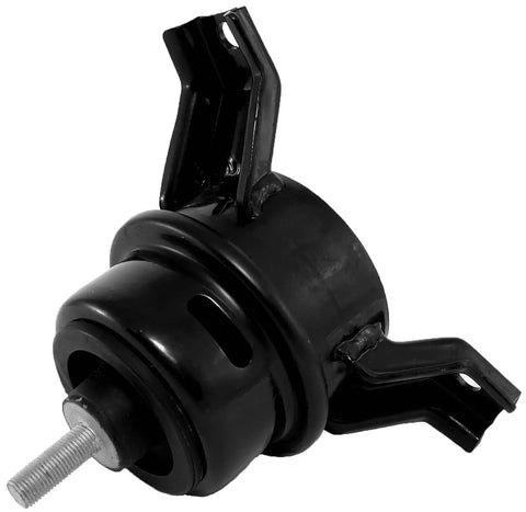 Heavy Duty Front Engine Mount Bolt On Swap Fix For 2012 2013 Kia Soul, durable black steel construction with mounting brackets.