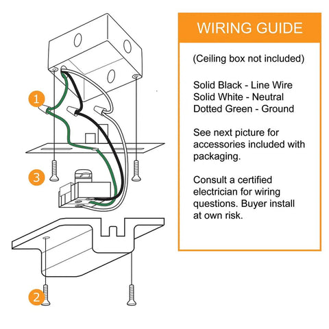 Wiring guide for Heavy Duty H Track Floating Canopy Load Center 120V 20A UL Listed Power Feed For Halo Single Circuit H Style Track Lighting