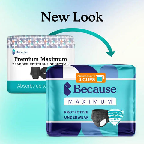 Heavy Absorbency Disposable Incontinence Underwear For Women Black XL All Day Dry Focus Maximum Protection For Postpartum Bladder Leaks