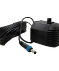 6-12V 100-300 LPH Replacement Water Pump For Solar Fountain And Pump Kit Brushless DC Motor 3W 10 Ft Cable 6-10V Input Black