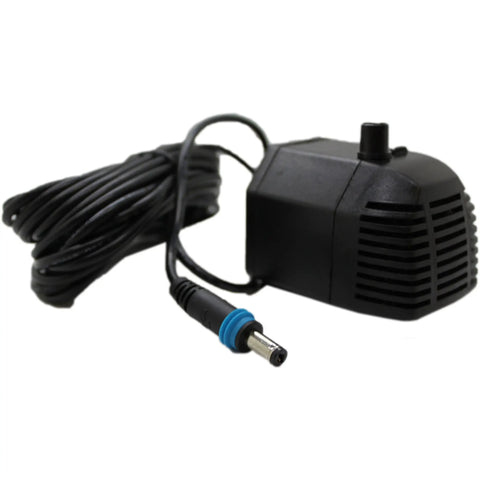 6-12V 100-300 LPH Replacement Water Pump For Solar Fountain And Pump Kit Brushless DC Motor 3W 10 Ft Cable 6-10V Input Black