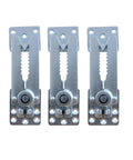 Heavy Duty Metal Sectional Sofa Connectors 4 Pack Lock Your Couch Down Tight No More Shifty Gaps Solid Steel Brackets for secure couch alignment