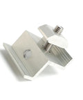Beefed Up Solar Panel Mounting Kit With Mid And End Clamps aluminum clamp for secure roof installations