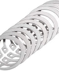 Top Shelf External Retaining Rings Solid Build 304 Stainless Steel Snap Clips For Motor Shafts And Bearings Heavy Duty assortment of circular clips.