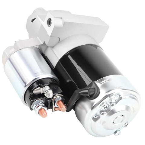 New PMGR Starter Motor SAEJ1171 Replacement for Mercury Marine and Volvo Penta V6 and V8 engines, side view