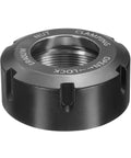 ER40-UM(M50) collet clamping nut with dynamic balance holes for CNC chucks, 50 mm thread, 40Cr alloy steel for tool holders.