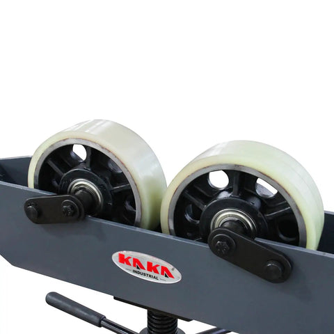 Heavy Duty Pipe Support Roller Stand Built Tough For Heavy Cylindrical Rounds With Solid 4960 Pound Capacity Great For Outboard Positioner Setup And Pro Shop Fit Up Tasks