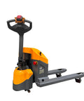 3300 Lb Electric Pallet Jack With 48 X 27 Forks For Smooth Warehouse Moves, ergonomic control handle, heavy duty design.