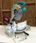 10 Inch 15 Amp Compound Miter Saw With Beefy 4600 RPM Motor showing a stable base and clear miter adjustment for precision cuts.